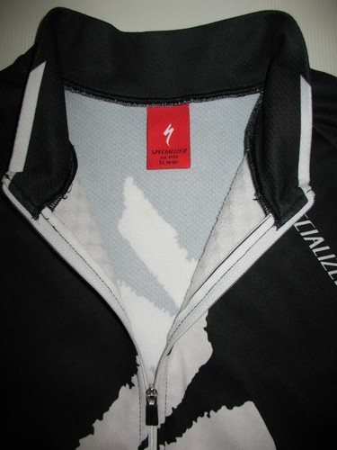 SPECIALIZED s-works Windtex Cycling Jacket Bike Men Black White Red Size XL - Picture 3 of 5