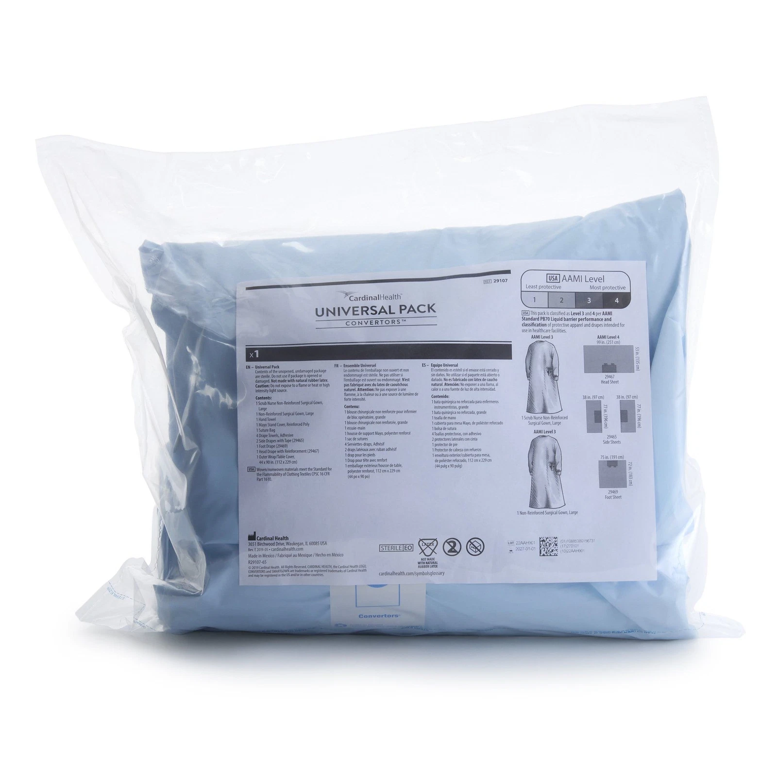 Convertors General Purpose Drape Pack (CS/6)
