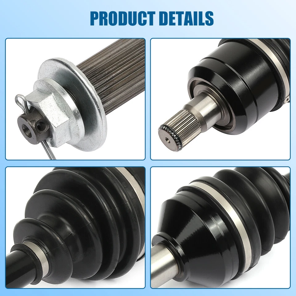 2x Eje de transmisión CV para Kawasaki Teryx4 750/800 y Teryx 800 trasero lado derecho+derecho Foto 2 de 4