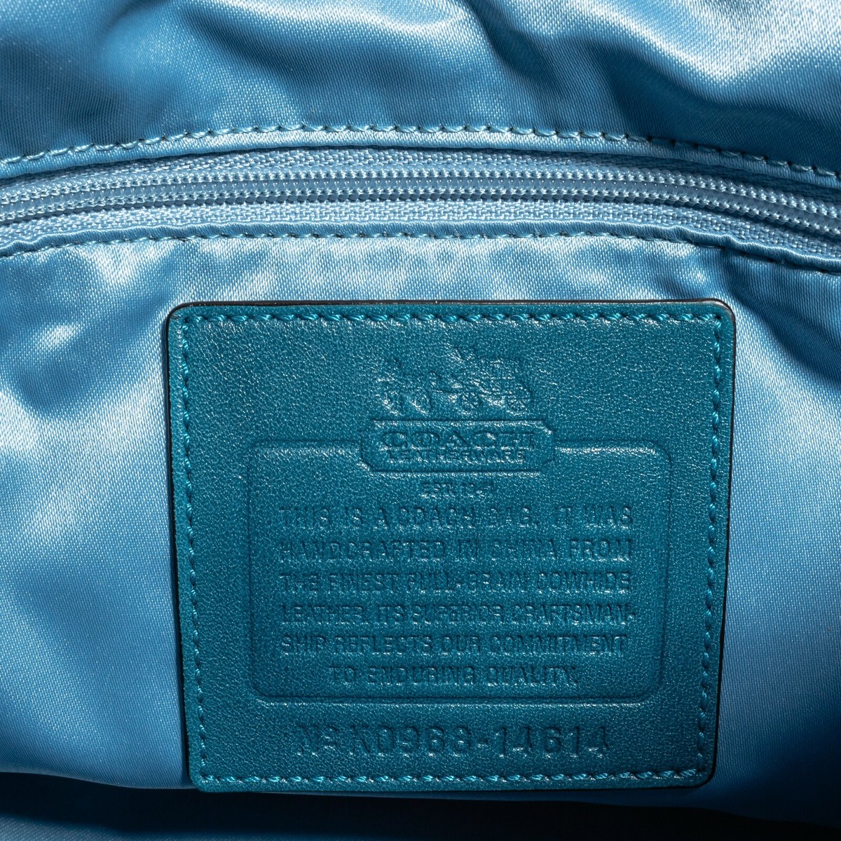 バッグ Rare Coach Sydney Teal Turnlock 2way Bag Rare Coach Sydney Teal Turnlock 2way Bag - メルカリ