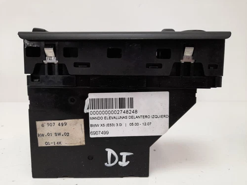 6907499 Mando Elevalunas Delantero Izquierdo para BMW SERIE X5 (E53) 3.0 2748248 - Imagen 3 de 10