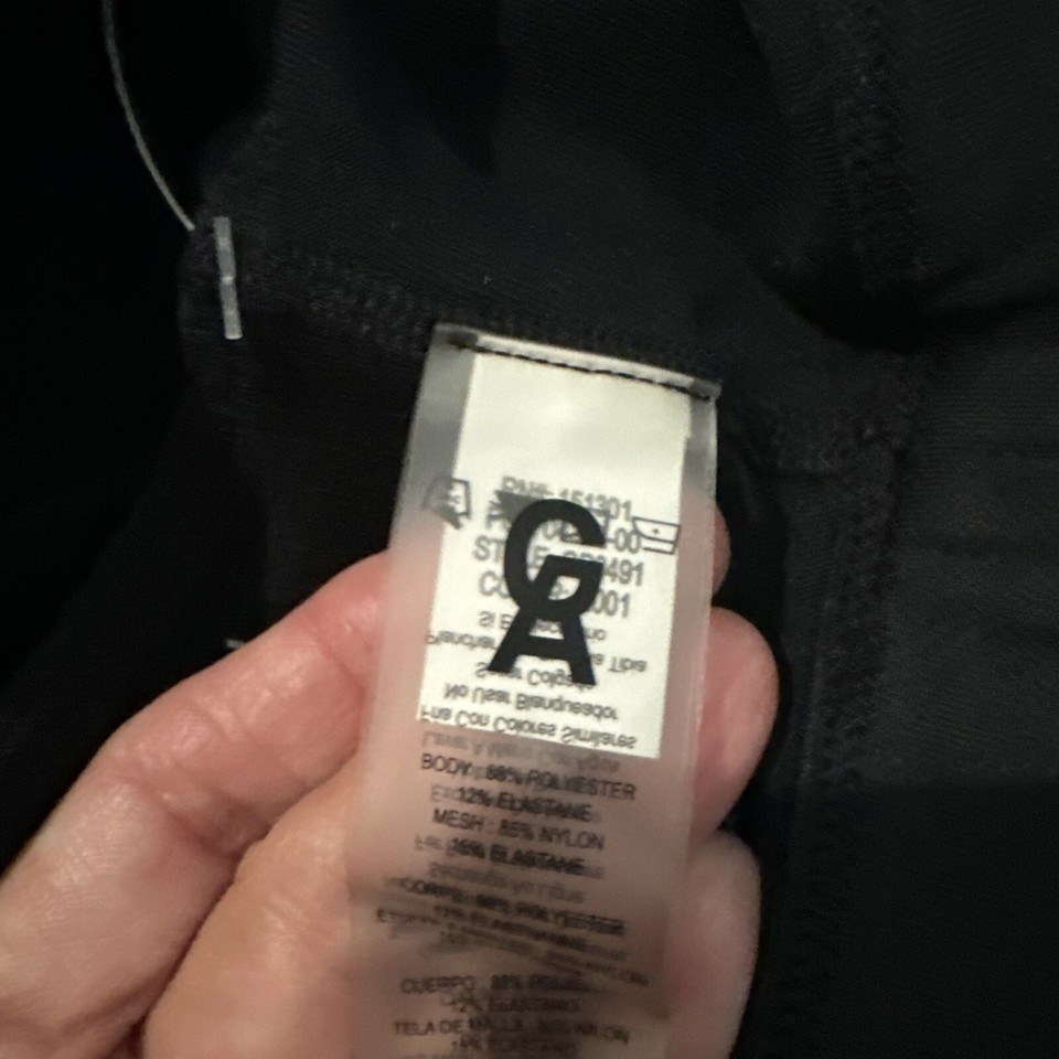 NWT GOOD AMERICAN High Neck Sports Bra Black Small eBay