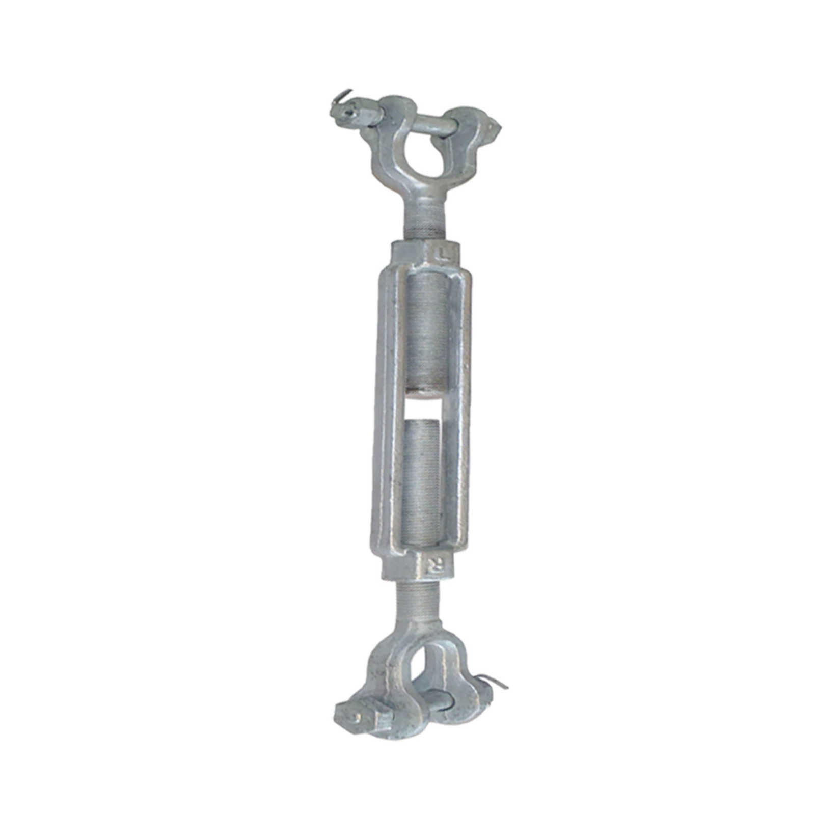 Tendeur à Crochet Et œillet Galvanisé 5/16" X 4-1/2" - Capacité 700 Livres - Pour Câbles, Haubans, Rideaux - Neuf, Fabrication Drop Forge