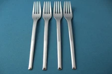 4 Dinner Forks WMF HELSINKI Stainless Germany Modern 7 3/4"
