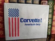 Corvette: America's Only_HCDJ_Michael Bruce_1st Edition / 2nd Printing_Very Good