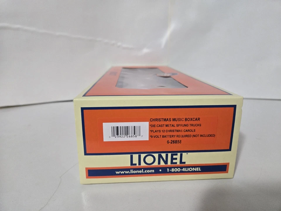 Lionel O Guage Christmas Music Boxcar Plays 12 Carols New Sweet - Image 3 of 4