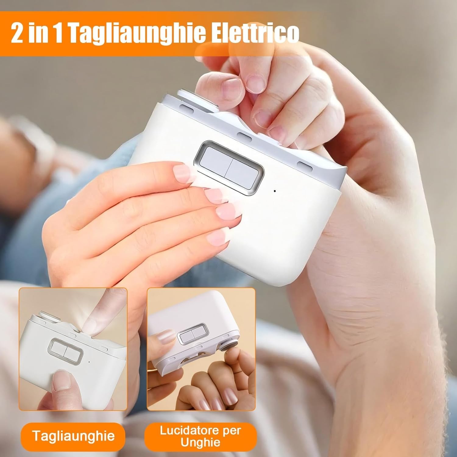 Tagliaunghie Neonato Elettrico Professionale: Delicato come una Carezza