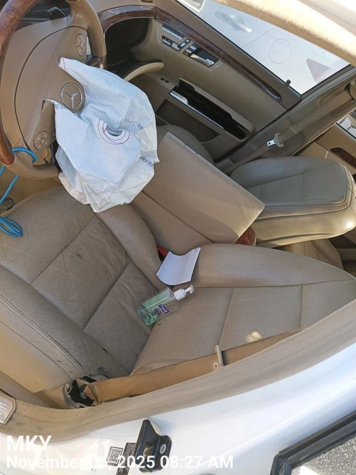 TAN RIGHT FRONT SEAT 2008-2013 MERCEDES-BENZ S550 Foto 4 de 4