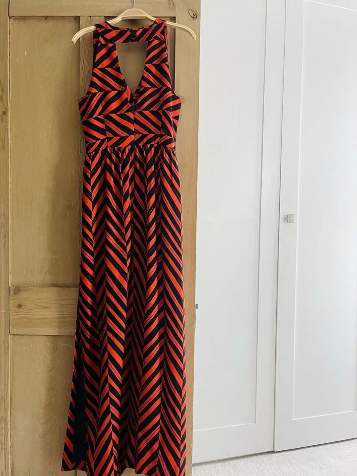 Impresionante vestido de seda Milly New York talla 12 Foto 2 de 4