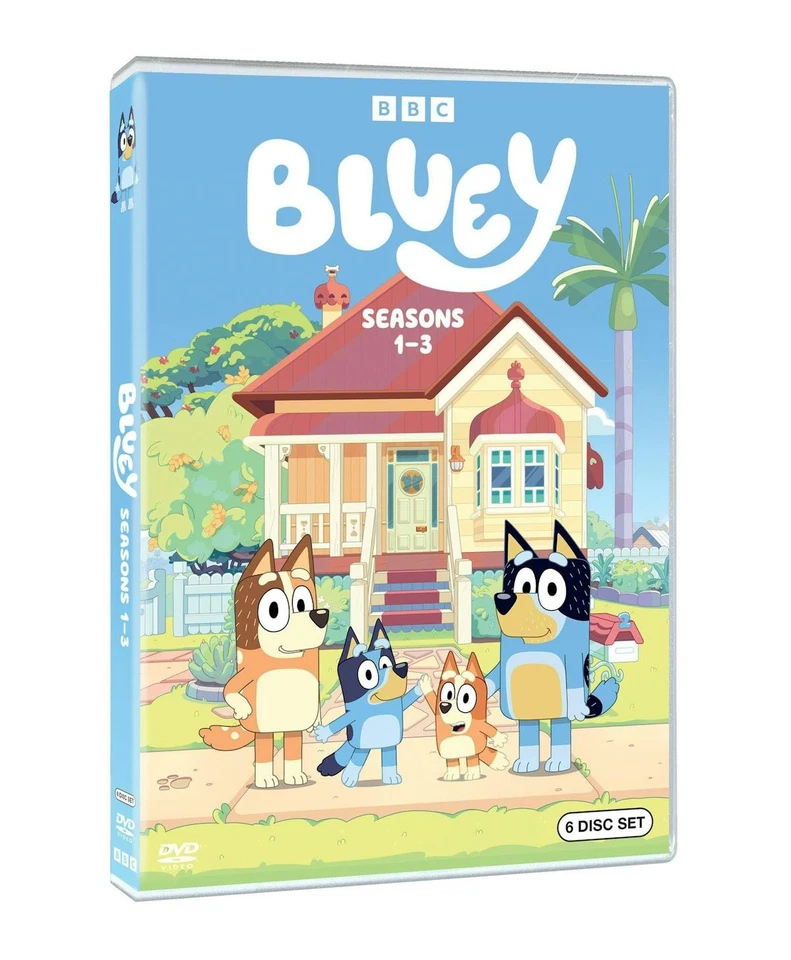 Bluey Seasons 1-3 DVD  NEW — 第 3/4 张图片