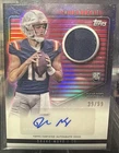 2024 Topps Midnight - Rookie Jersey Autographs Drake Maye #RJA-DM Twilight /99