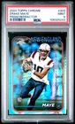 2024 TOPPS CHROME PRISM REFRACTOR #203 DRAKE MAYE ROOKIE RC PSA 9