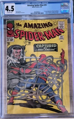 Amazing Spider-Man #25 CGC 4.5 1965 4608915007 1st app. Mary Jane Watson (cameo