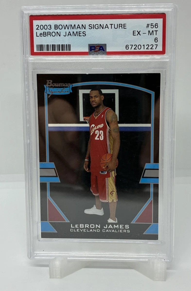 2003-04 Bowman Signature - LeBron James #56 for sale | eBay