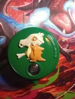 Pokemon cubone 1999 Marble Shooter Case with 7 Marbles Vintage Game Toy TCG