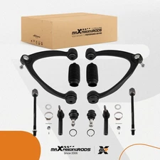 10x Front Upper Control Arm Ball Joint Tie Rod for 2007-13 Sierra Silverado 1500