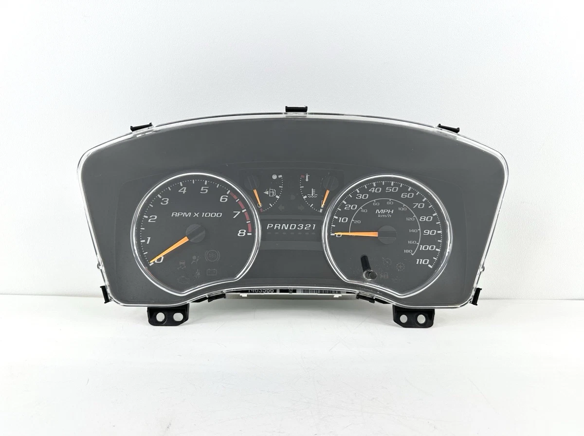 12 CHEVY SONIC LT INSTRUMENT CLUSTER SPEEDOMETER MPH TACH ODOMETER