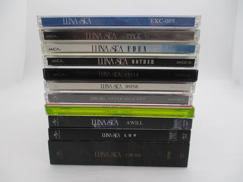 Luna Sea 11CDs Image, Eden, Mother, Style, Shine, Lunacy, A Will, Luv, Cross ... - Photo 3/4