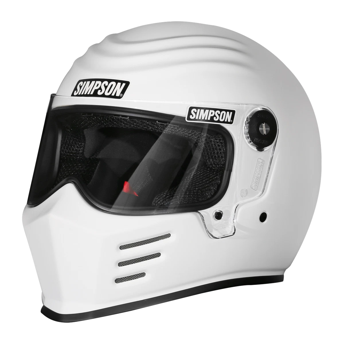 Simpson White Motorcycle & Powersports Helmets for sale | eBay