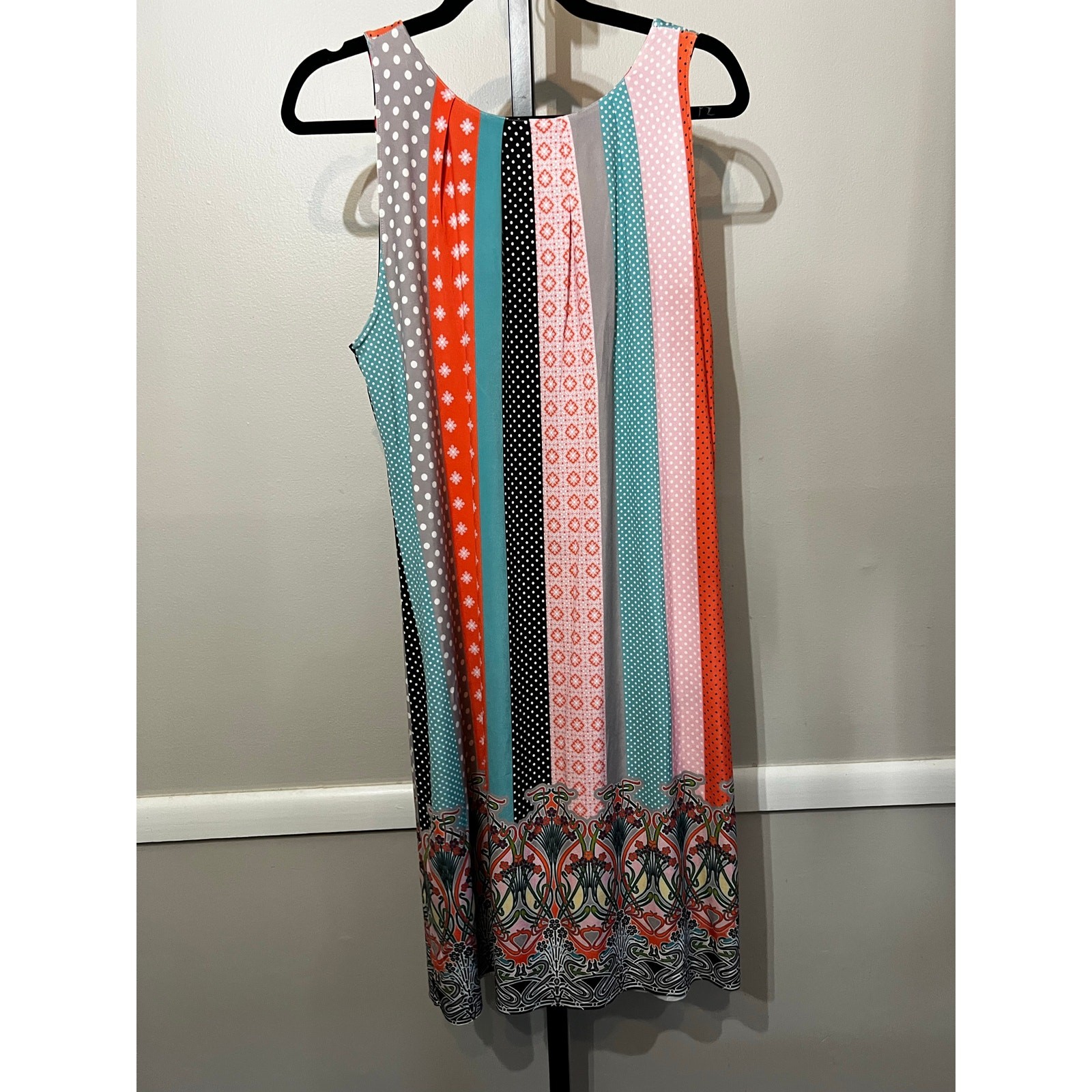 Vintage Reversible Psychedelic Patchwork Boho Sle… - image 3