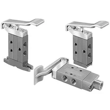 Parker 414711000 Manual Air Control Valve, 3-Way, 1/8In Npt