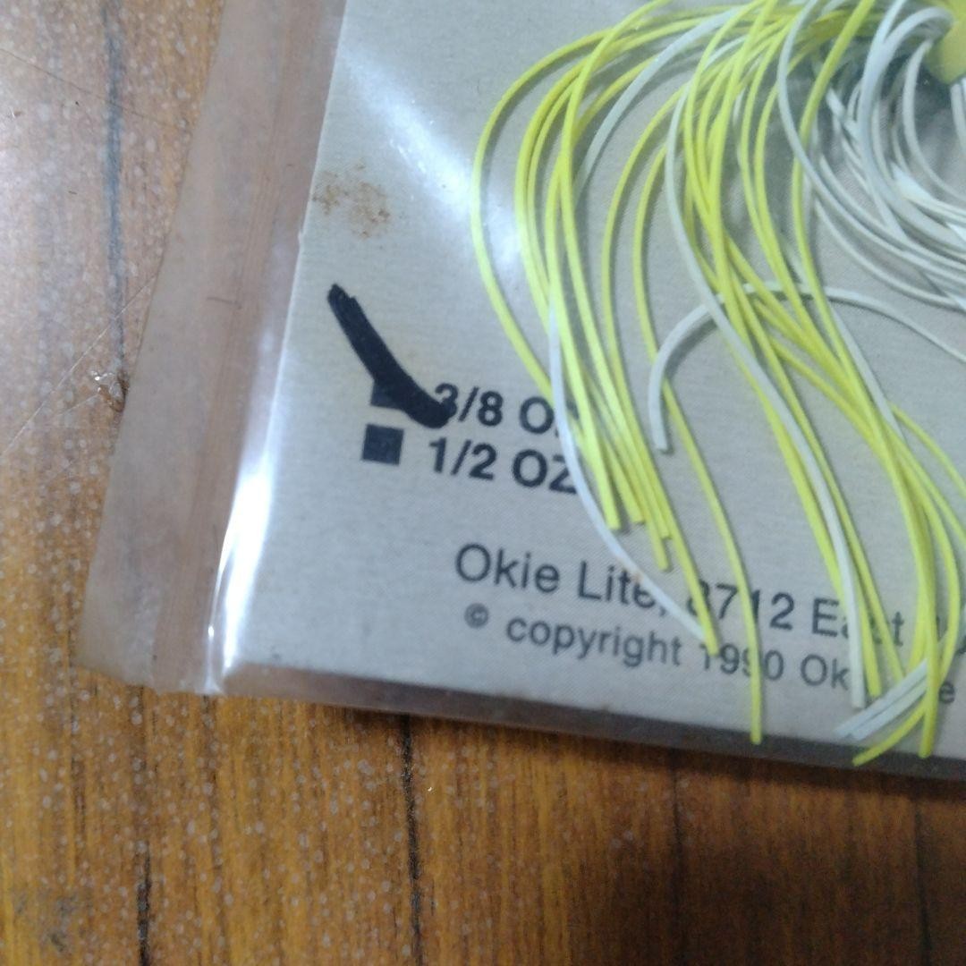 OkieLite Spinnerbait Power Set Yellow/White New Rare USA Bait - Image 5