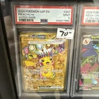 PSA 9 Pokèmon TCG Pikachu ex 247/191 Surging Sparks Hyper Rare PSA Graded