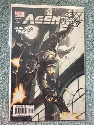 Agent X #14  Deadpool Walkin Part 2 Marvel Comics 2003