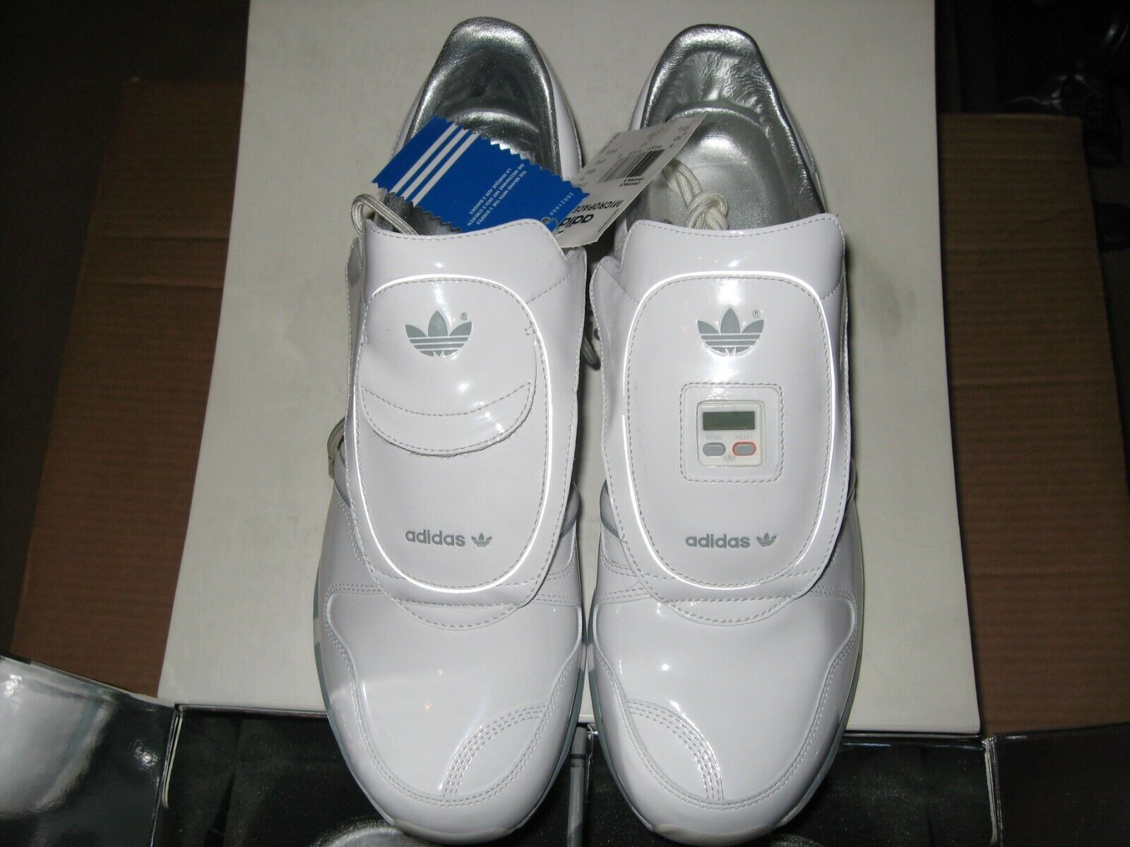 ULTRA RARE DEADSTOCK ADIDAS MICROPACER IPOD WHITE 1 of 500 SIZE 10 FRESH  CLEAN | eBay