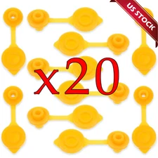 20 Pack Yellow Fuel Gas Can Jug Vent Cap Blitz Scepter Essence Midwest Eagle