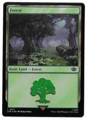 mtg lord of the rings green cards the Rings: Tales of Middle Earth LTR | 748 (English) Mint / near mint condition trading card A First Look at The