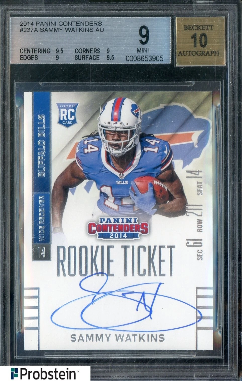 Sammy Watkins Panini Contenders Draft Class #4 Base