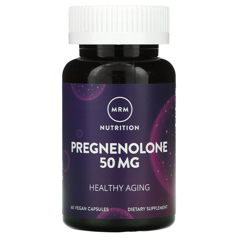 MRM Pregnenolone Pregnenolon 50 mg 60 vegane Kapseln