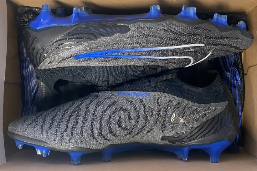 Nike Phantom GX Elite FG Black Chrome Hyper Royal DC9968-040  display picture 3