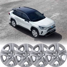 17 Inches Hubcap Set of 4 Wheel Rim Skin Cover Fits for 2013-2018 Toyota RAV4