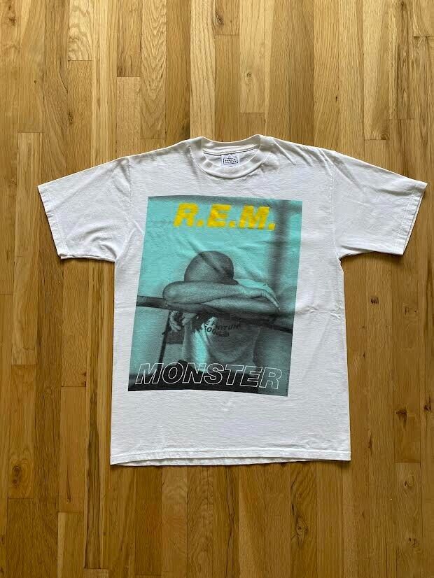 Vintage 90s REM Monster Tour T-Shirt 1995 XL Nice Man R.E.M. Vintage 90s REM Monster Tour T-Shirt 1995 XL Nice Man R.E.M.