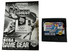 Sega Game Gear US Gold Presents Winter Olympic Games Lillehammer 94 Game & Book