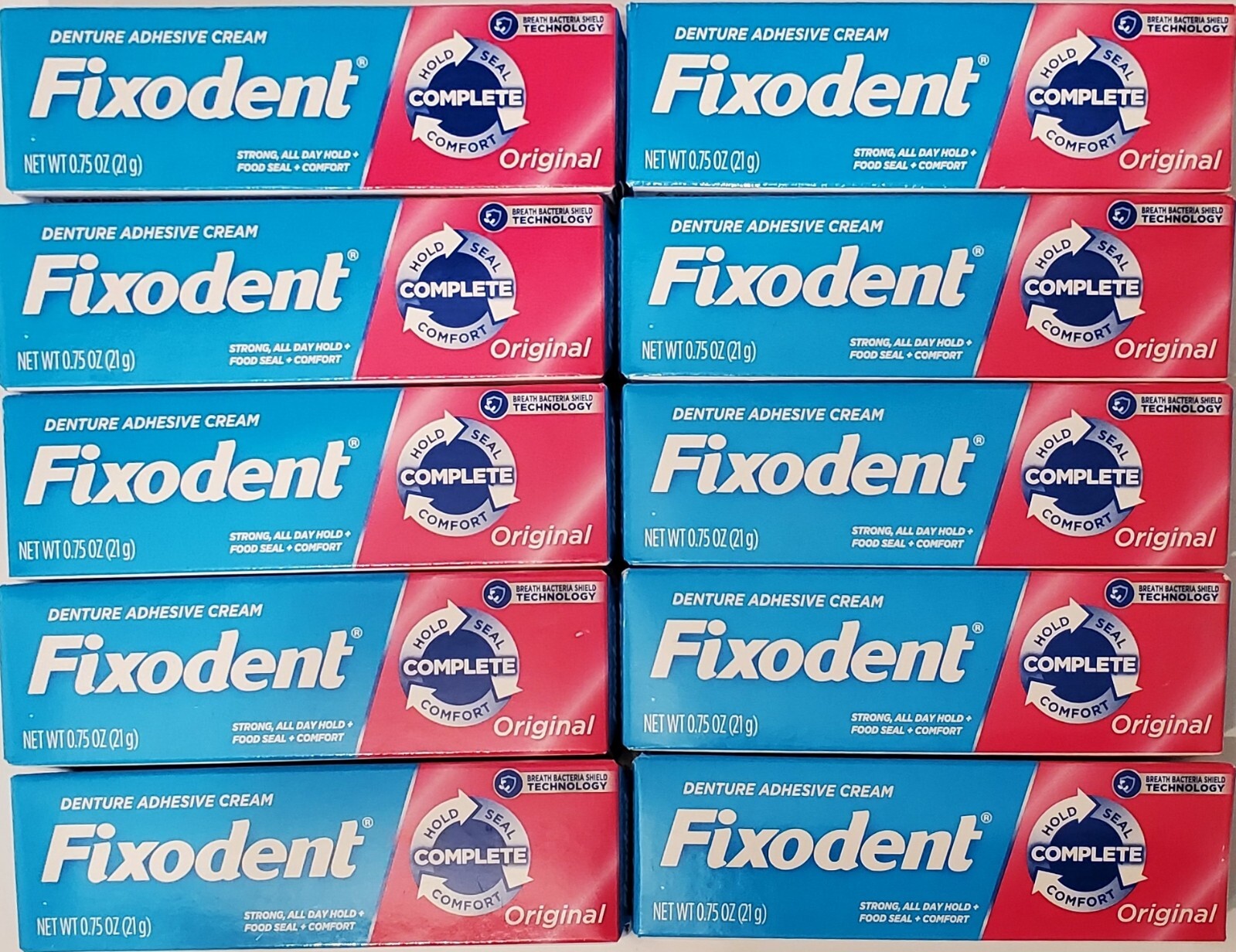 NEW Fixodent Denture Adhesive Cream Original 0.75 oz. 76660008625 eBay