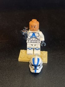 Lego Star Wars Mini Figure: Clone Trooper 501st Legion Phase 2 SW0445 (75002)