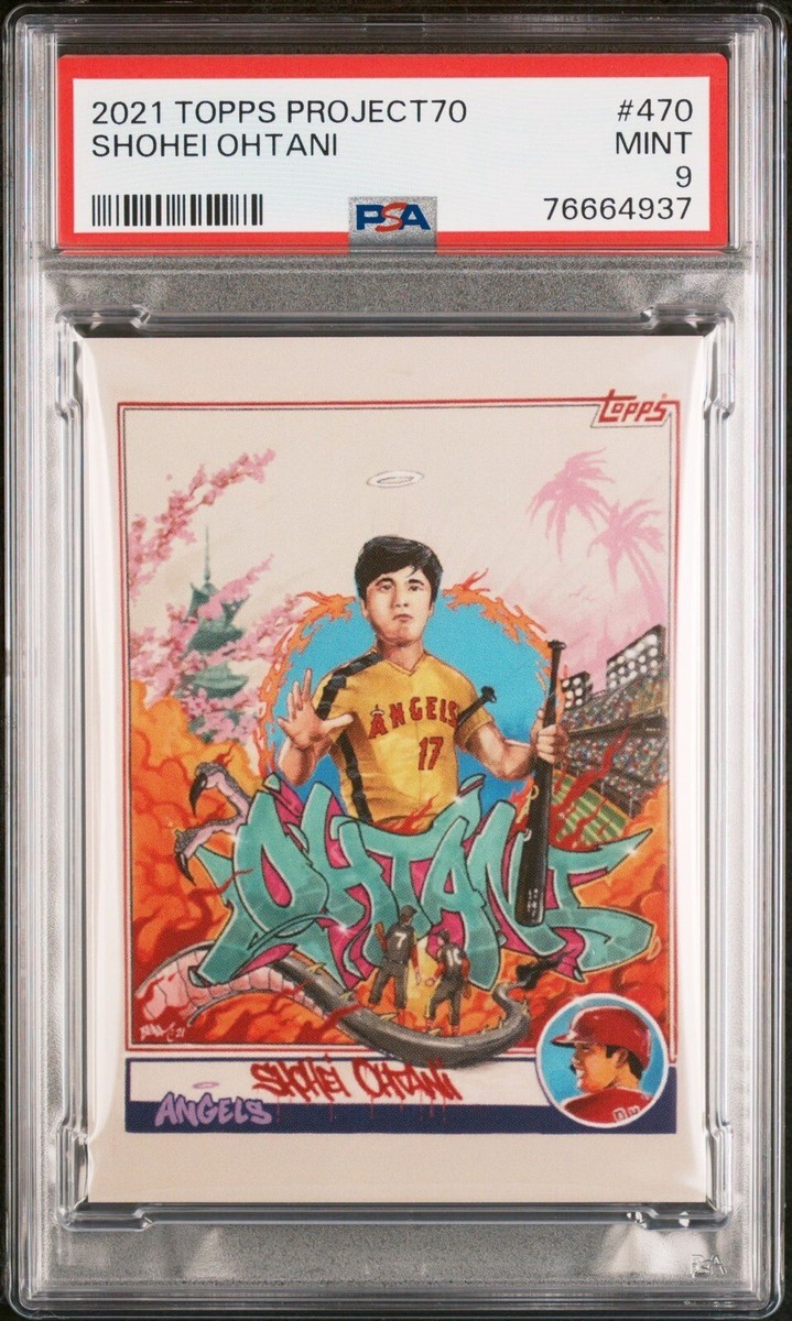 大谷翔平プロジェクト70 大谷翔平 Topps Project 70 #722 2021MVPカード エンゼルス