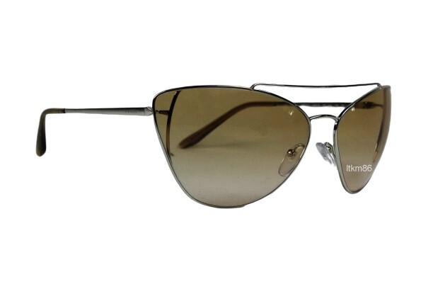 PRADA Sunglasses NEW PR 65VS-1BC232 Silver / Pink Gradient Orange NEW PRADA PR 65VS-1BC232 Silver / Pink Gradient Orange  main image 4