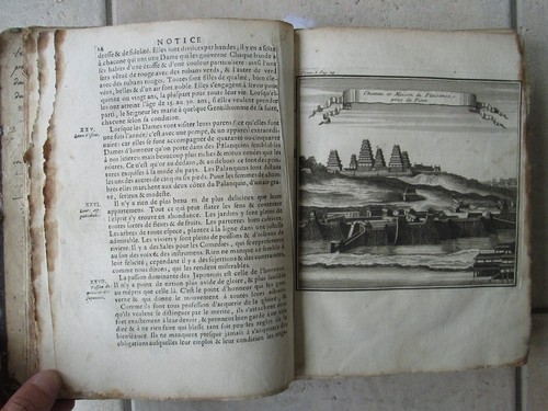 CRASSET : HISTOIRE DE L'EGLISE DU JAPON, 1715. Tome 1 (sur 2), 4 planches. - Picture 5 of 24