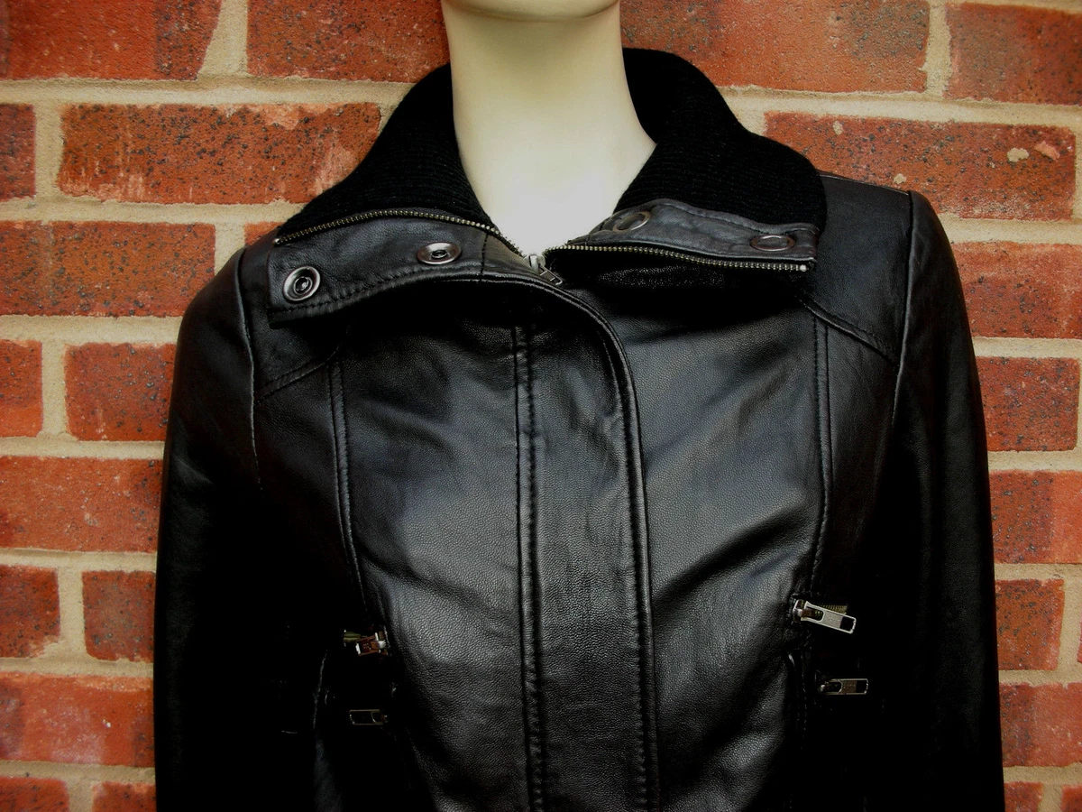 Oasis ladies leather clearance jackets