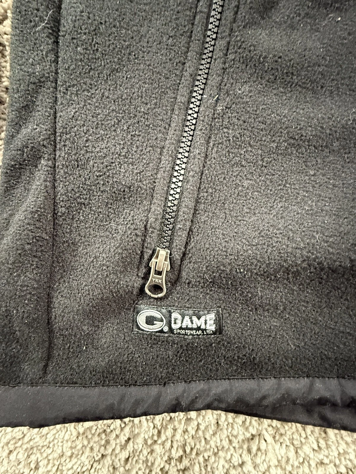 Game Sportswear The Jacket Size Medium Black image 2
