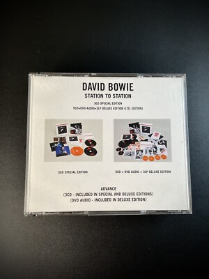 David Bowie Station To Station Special Edition Advance 3 CD And DVD ...