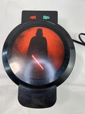Uncanny Brands Star Wars Darth Vader Waffle Maker - Red Silhouette