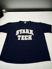 Vintage Russell Athletic Stark Tech T-Shirt XL Single Stitch, Made in USA!