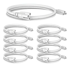 2FT 3FT 4FT 6FT Connecting Cable Extension Cord Wire For LED Shop Light Fixture
