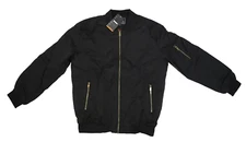 Tacvasen Classic Sport Windbreaker Jacket Softshell Lightweight Black Mens M