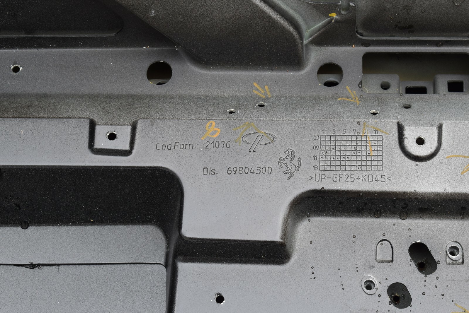 FERRARI CALIFORNIA REAR TRUNK LID FACTORY OEM 2010-2014 